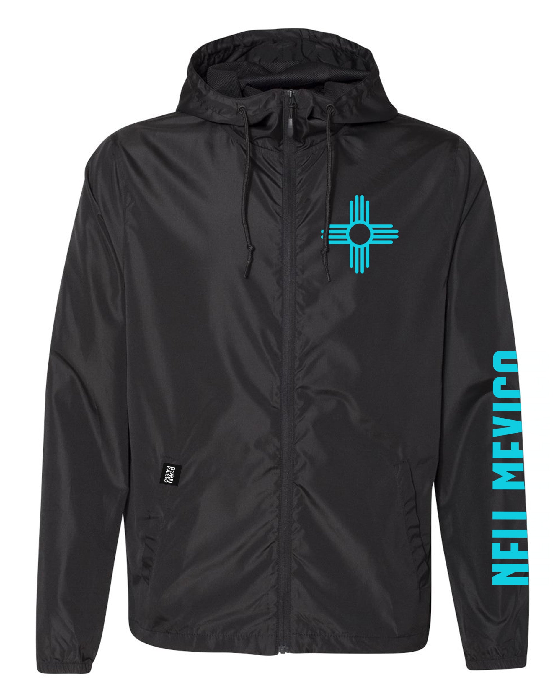 Turquoise windbreaker outlet