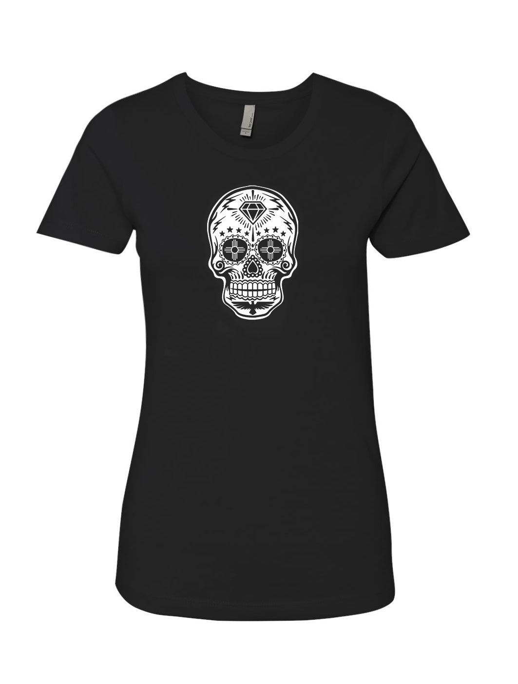 Women's Dia De Los Muertos T-Shirt -Boyfriend Crew
