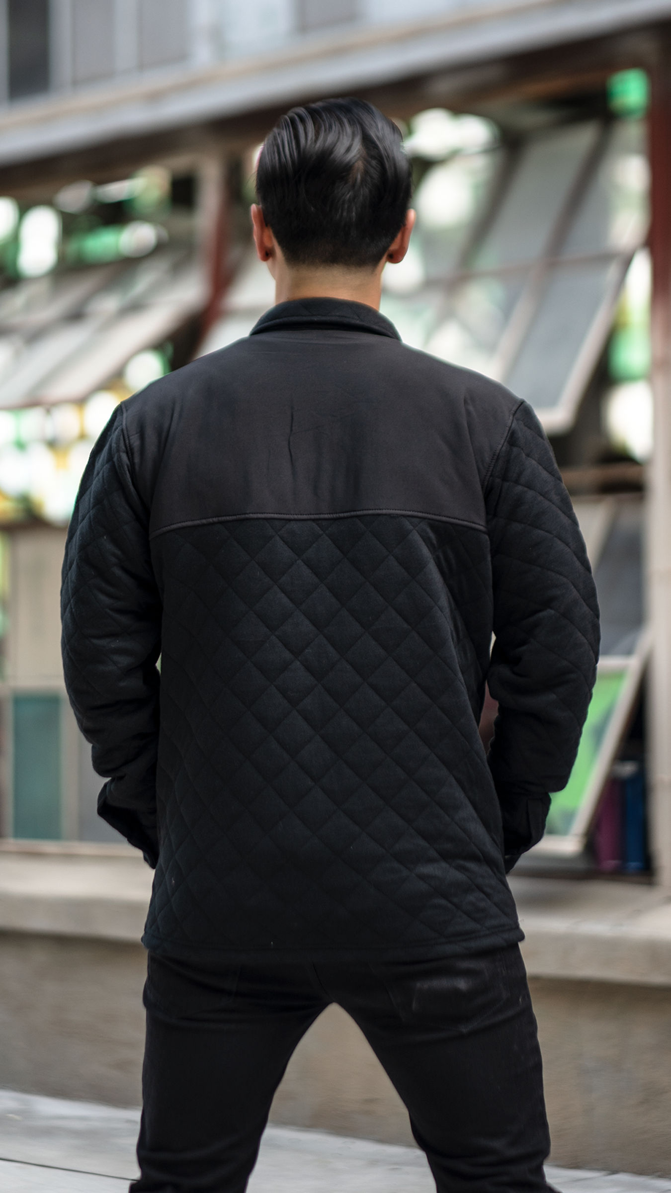 Quilted Shirt Jacket-"The Shacket"