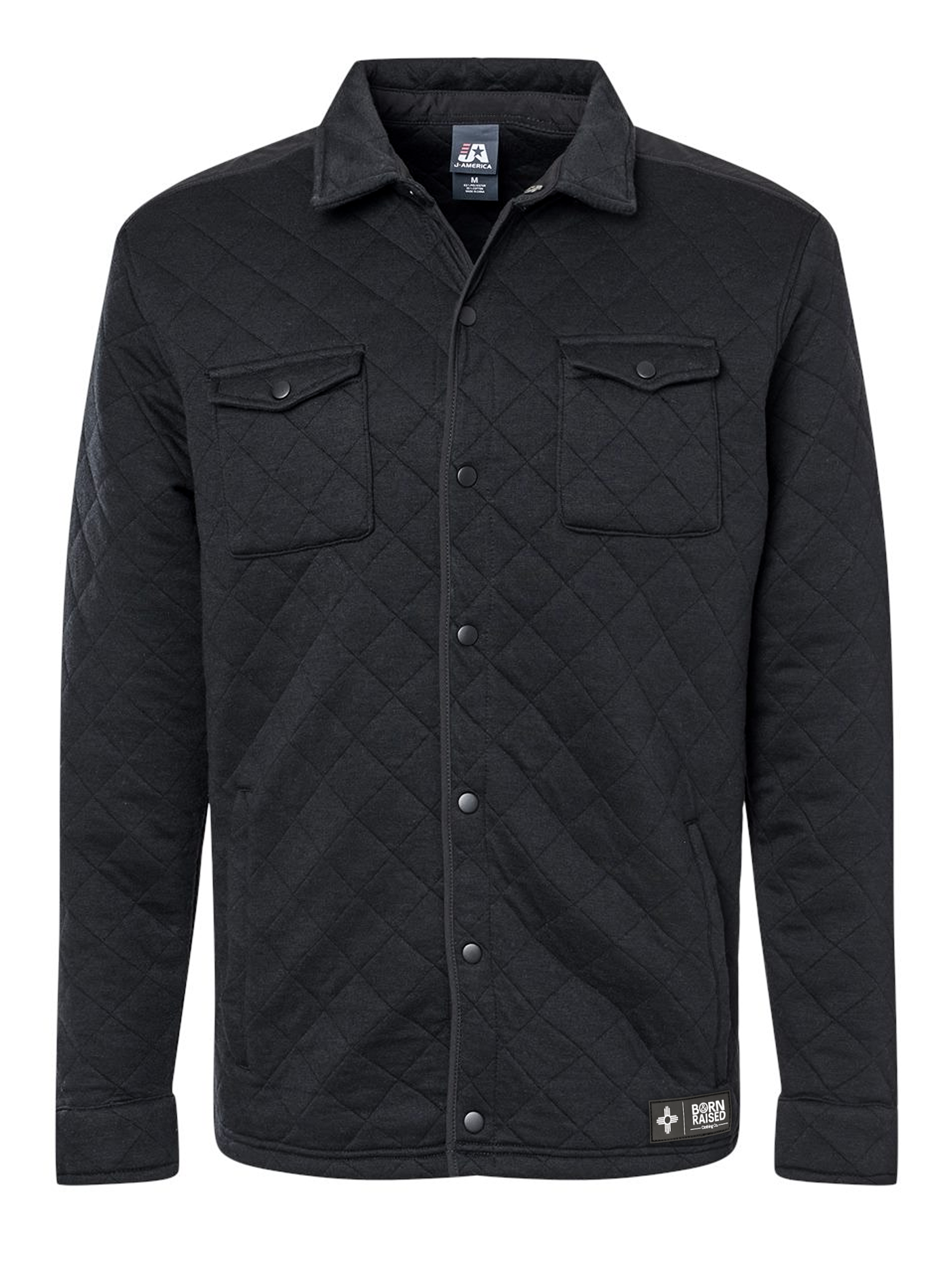 Quilted Shirt Jacket-"The Shacket"