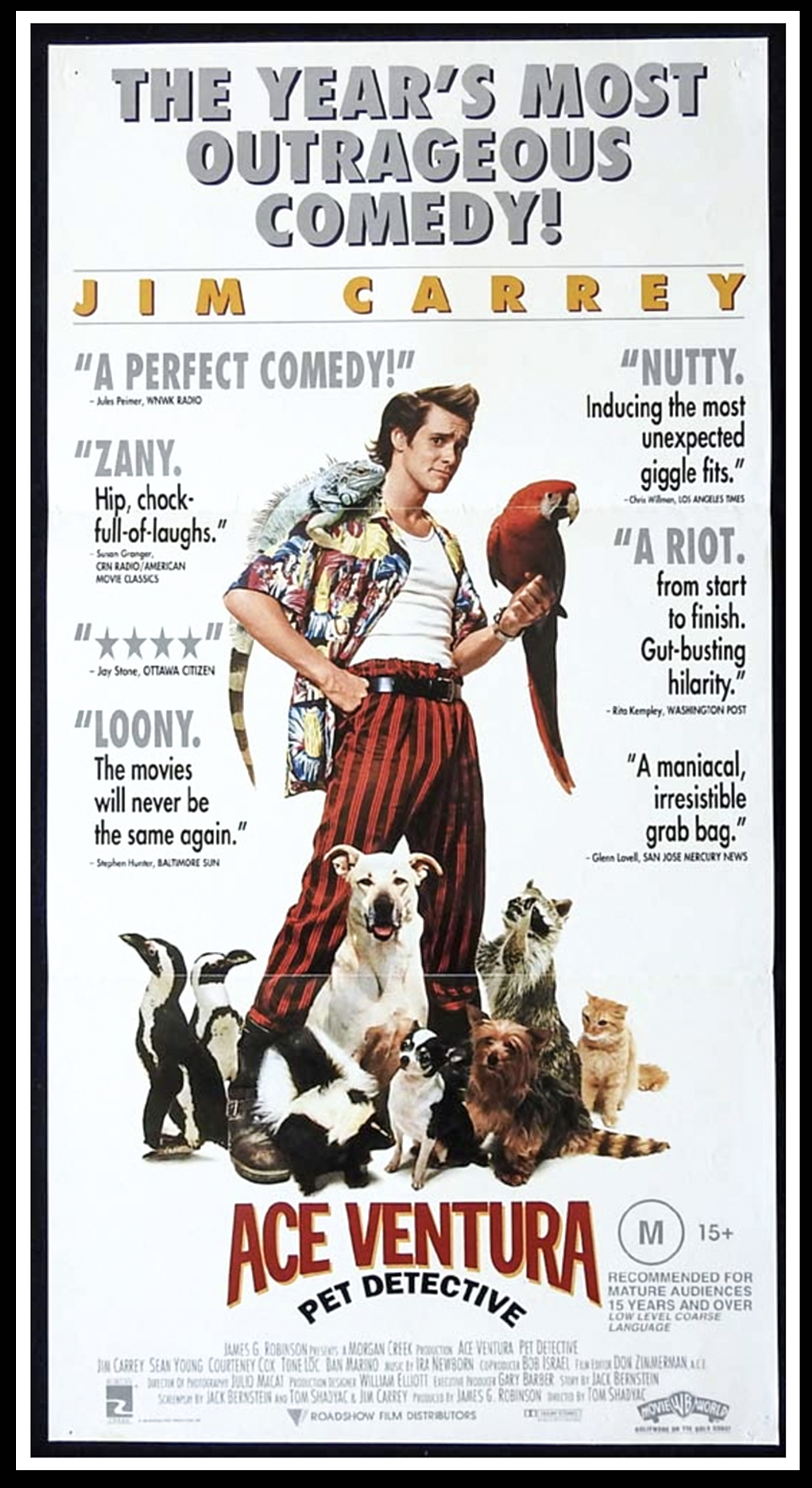 Ace Ventura Original Movie Poster